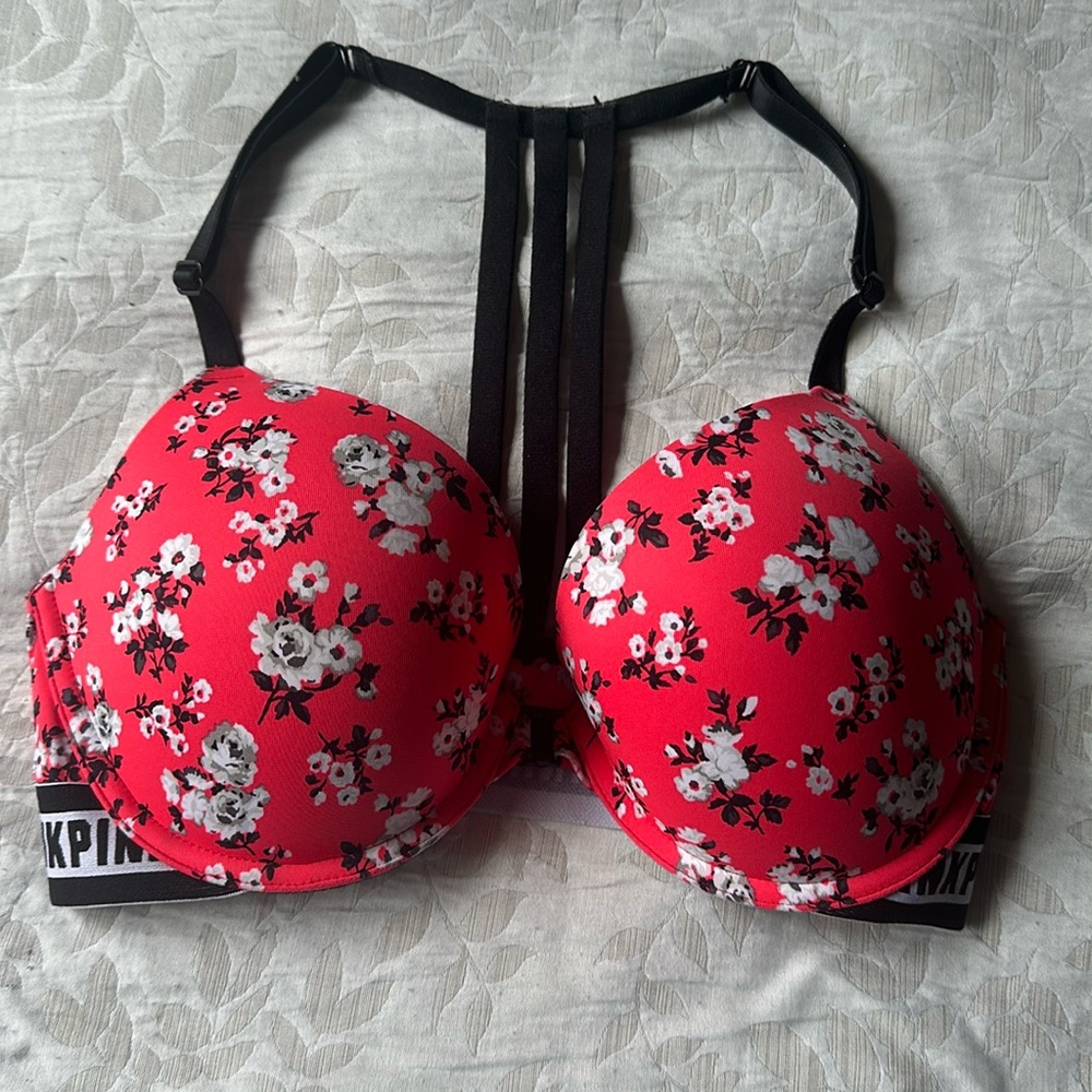 Pink by Victorias Secret push up bra